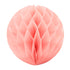 Rose Pink Honeycomb Ball